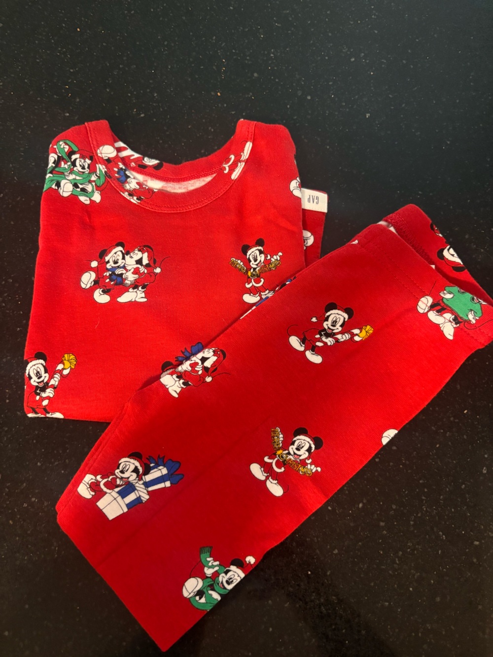 GAP Mickey Mouse Kids Pajama Set 3T